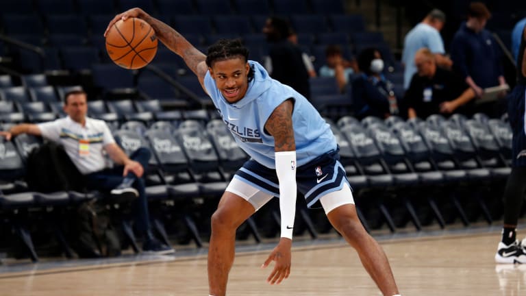 Ja Morant Wears Old Kobe Shoes in Grizzlies Preseason Game